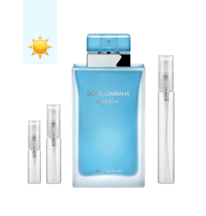 light blue intense femme scentra decants