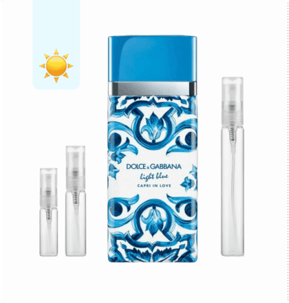 Light Blue Capri In Love Scentra Decants